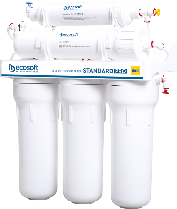 Фільтр зворотного осмосу Ecosoft Standard PRO (MO550MECOSTD)